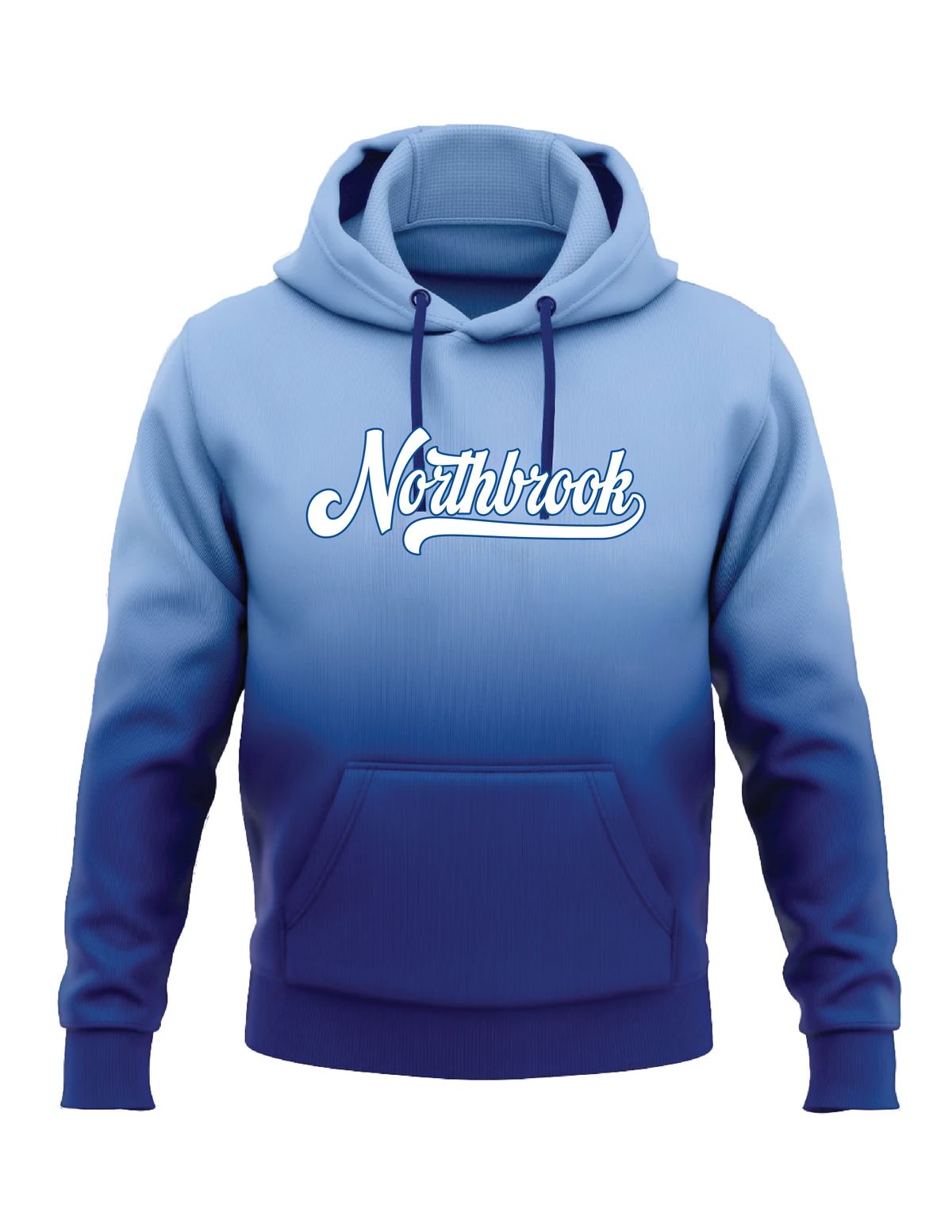 NBJH Classic Script Ombre Hooded Pullover
