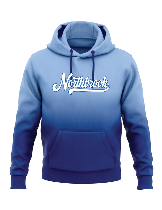 NBJH Classic Script Ombre Hooded Pullover