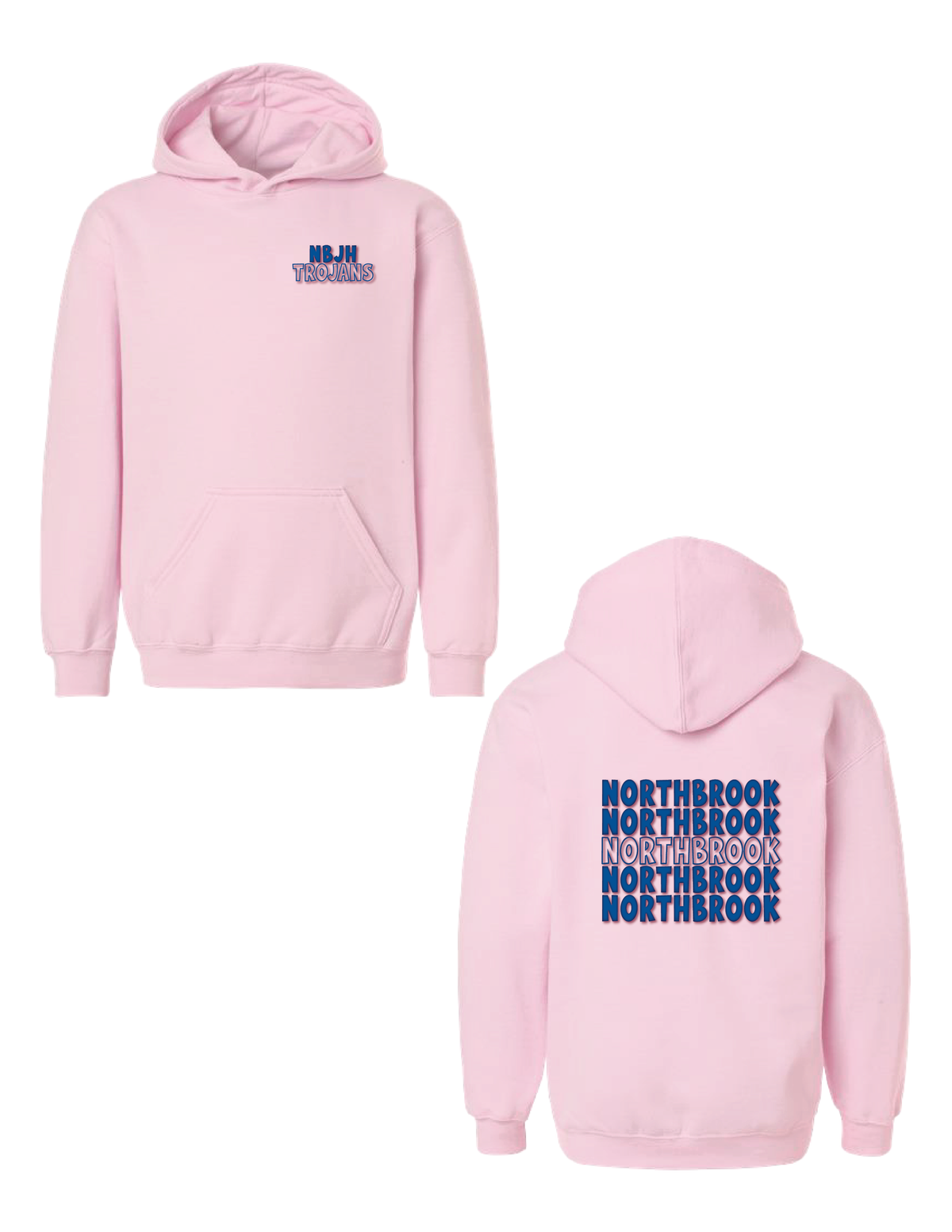 NBJH Puff Repeat Hooded Pullover