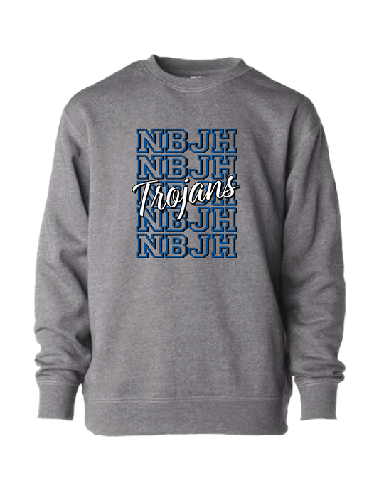 NBJH Shadow Repeat Crew Neck