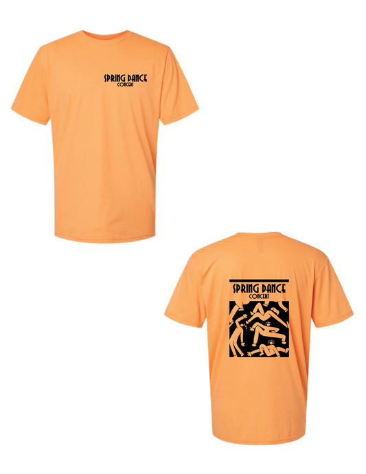 NIU DANCE Orange Spring Dance Concert Tee