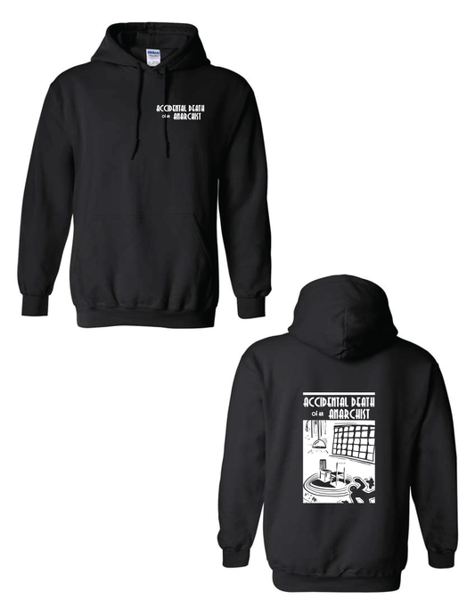 NIU THEATRE Accidental Death Hooded Pullover