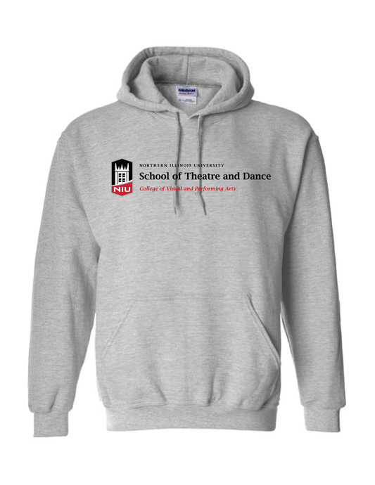 NIU THEATRE & DANCE Logo Hooded Pullover