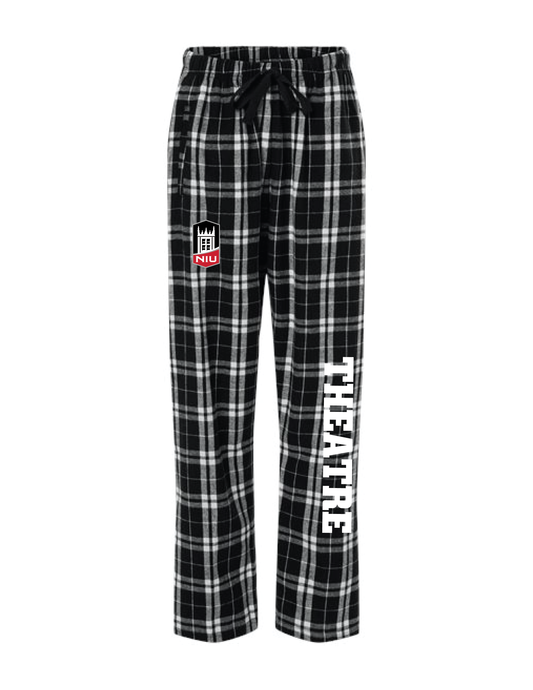 NIU THEATRE Collegiate Flannel Pants
