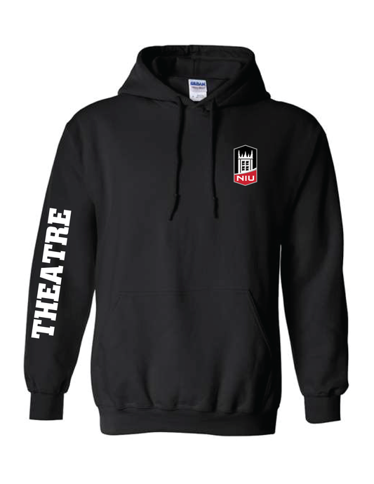 NIU THEATRE Collegiate Hooded Pullover