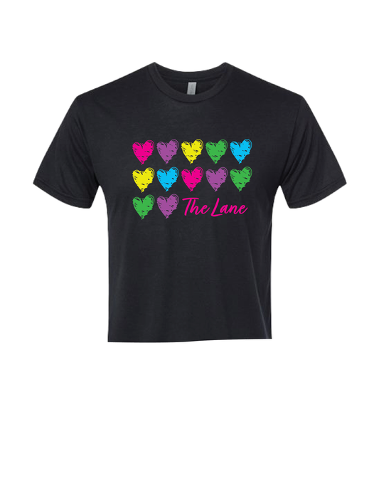 THE LANE Neon Hearts Tee