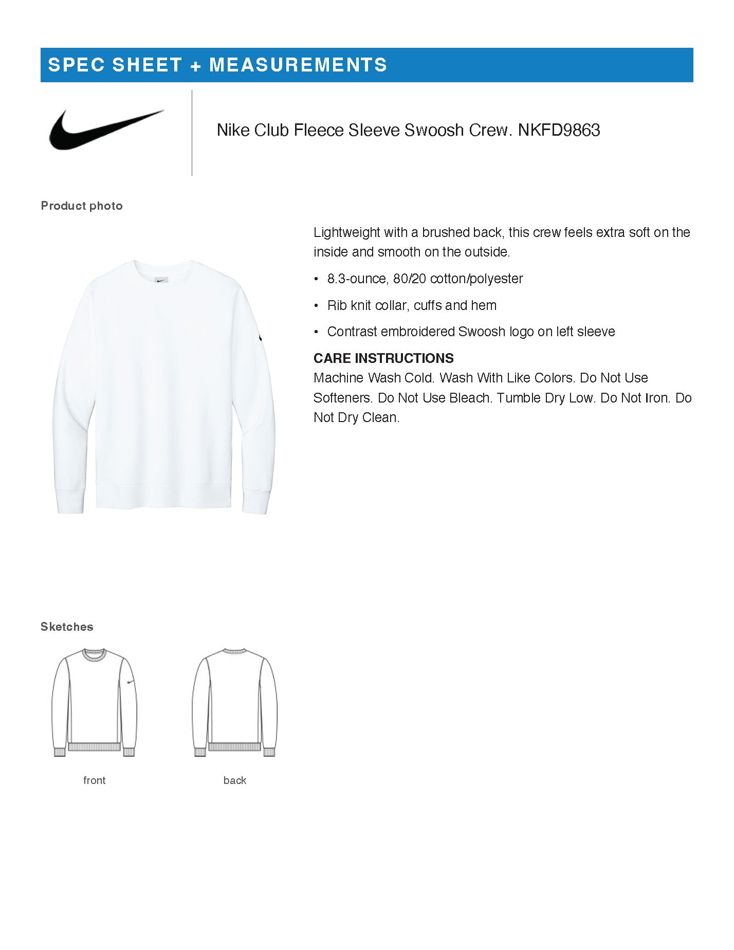 CARUSO STAFF Collegiate Crew Neck