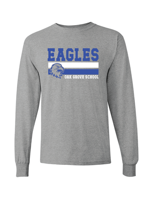 OAK GROVE Lines Long Sleeve Tee