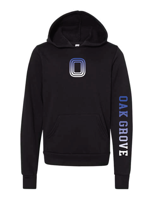 OAK GROVE Ombre Overtime Hooded Pullover