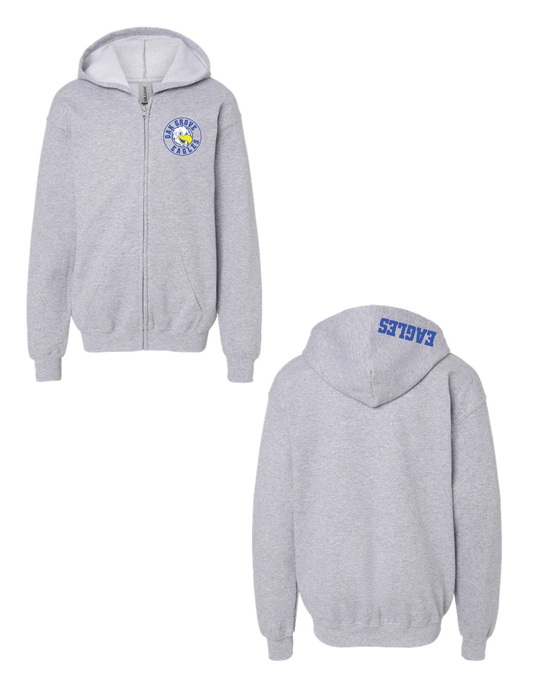 OAK GROVE Retro Circle Zip Up
