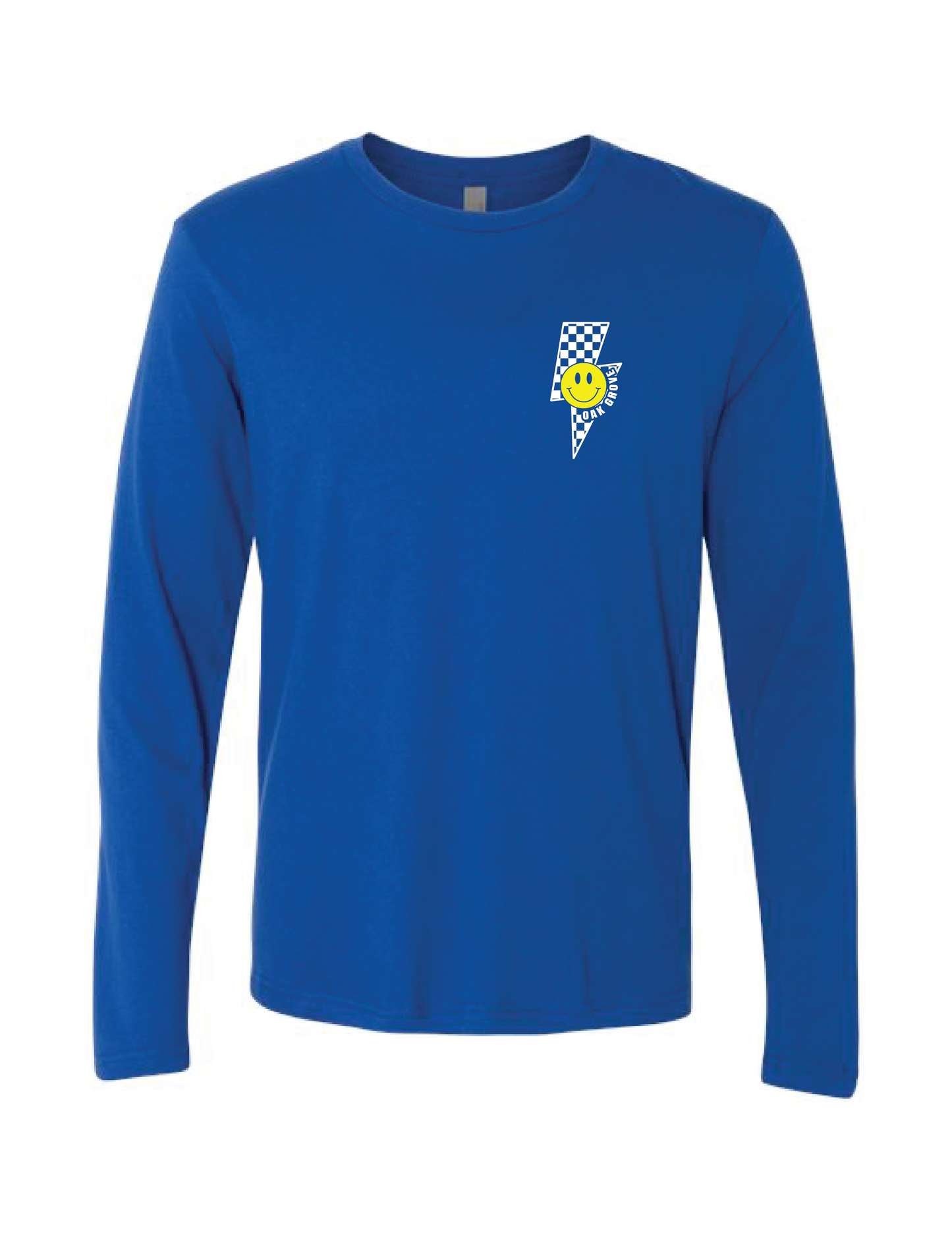 OAK GROVE Lightning Checker Long Sleeve Tee