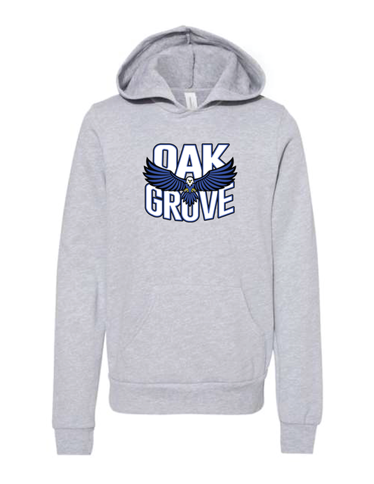 OAK GROVE Logo Hooded Pullover