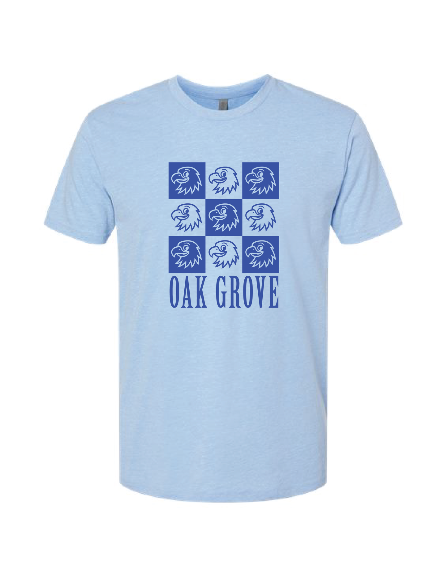 OAK GROVE Mascot Checker Tee