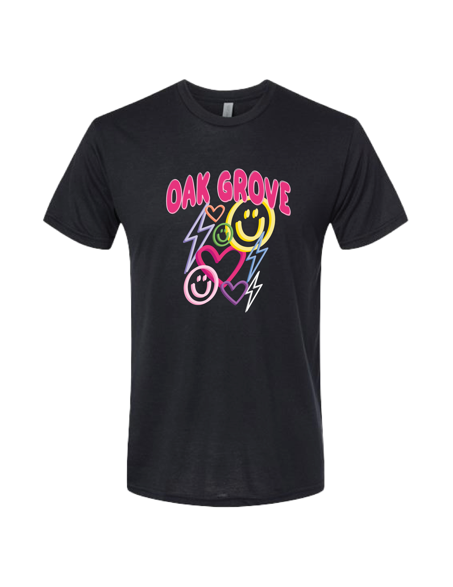OAK GROVE Neon Sign Tee