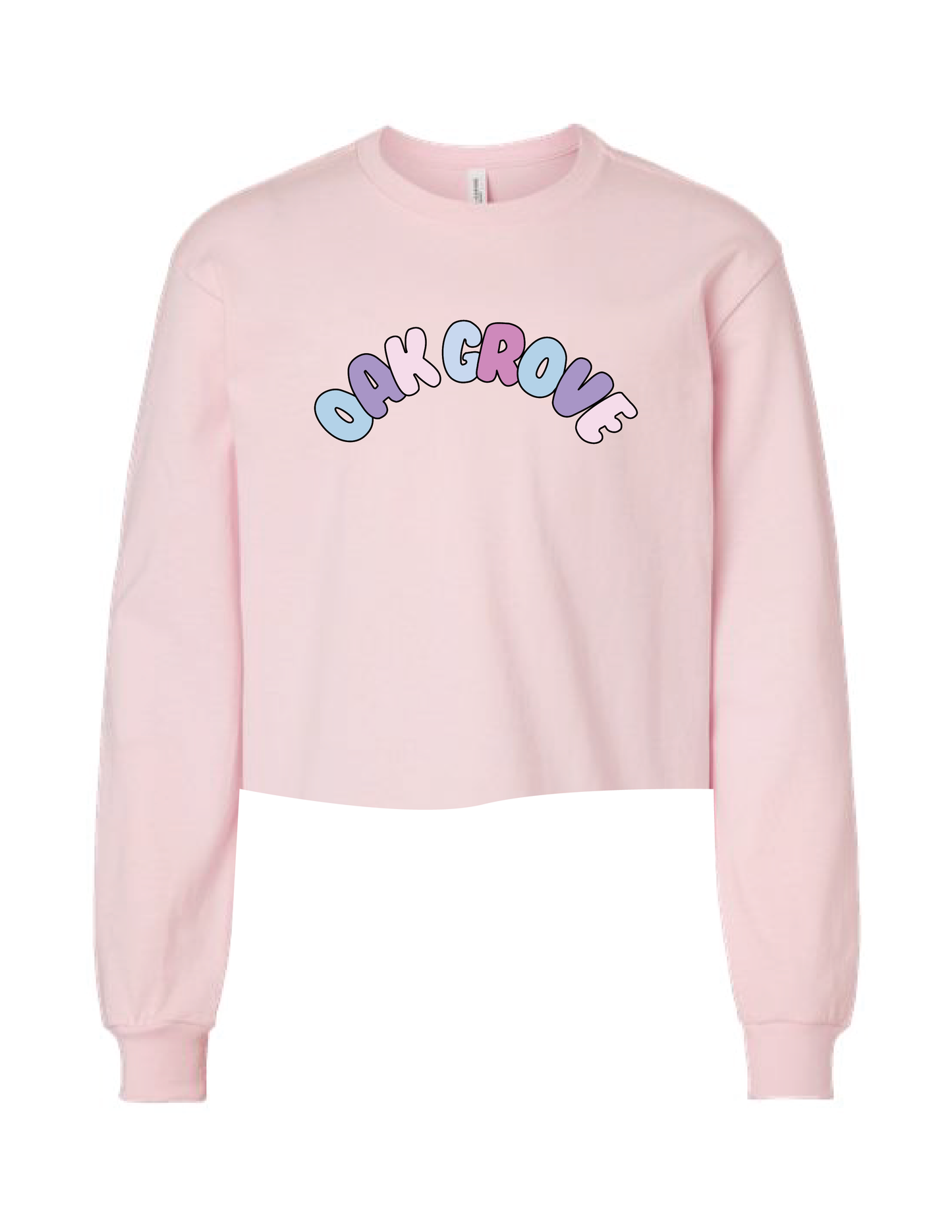 OAK GROVE Pastel Bubble Long Sleeve Tee