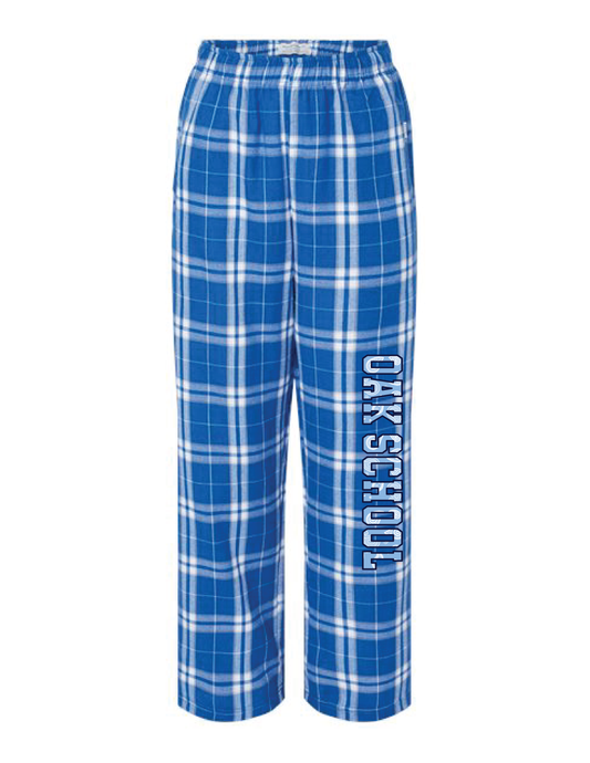 OAK SCHOOL Paisley Flannel Pants