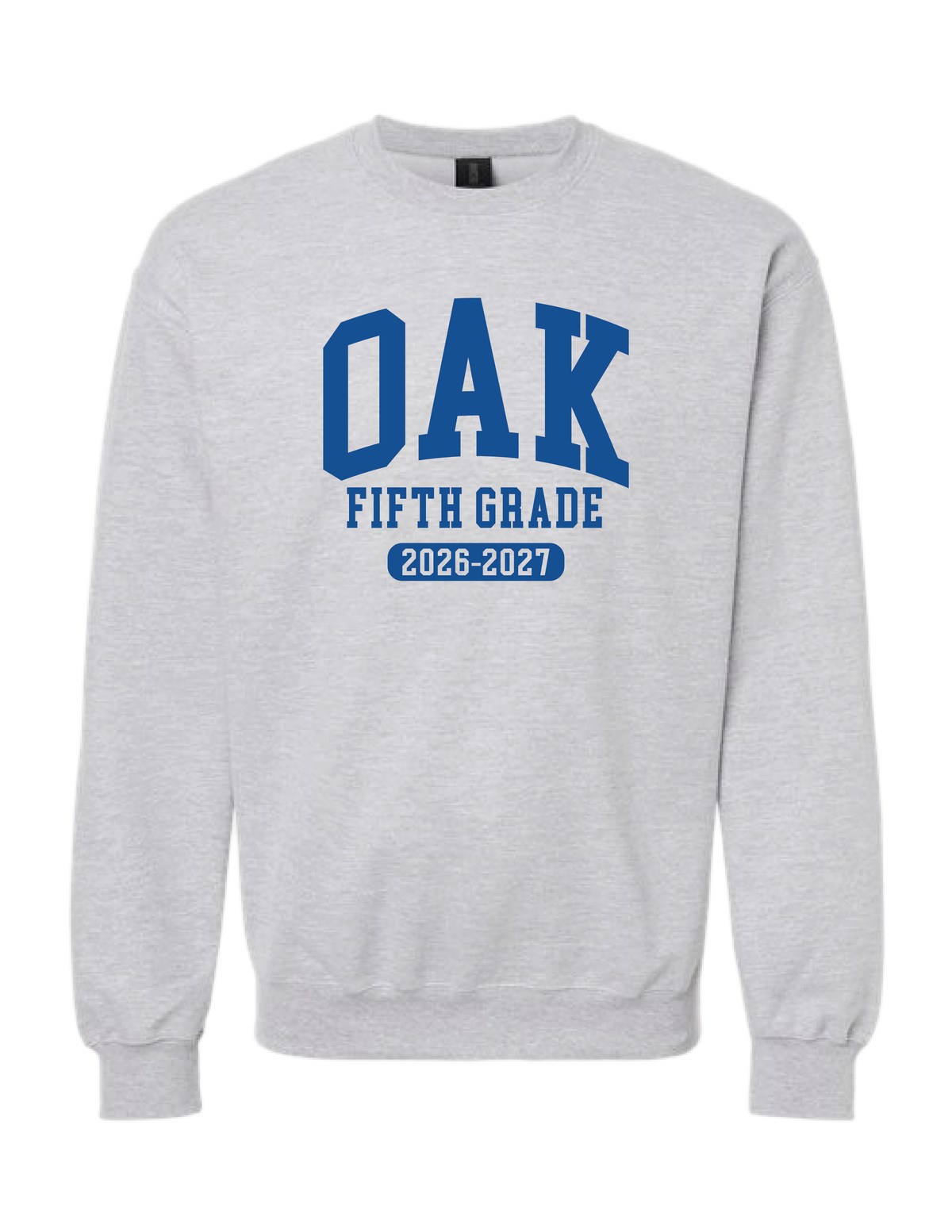 OAK SCHOOL 5TH GRADE Collegiate Crew Neck