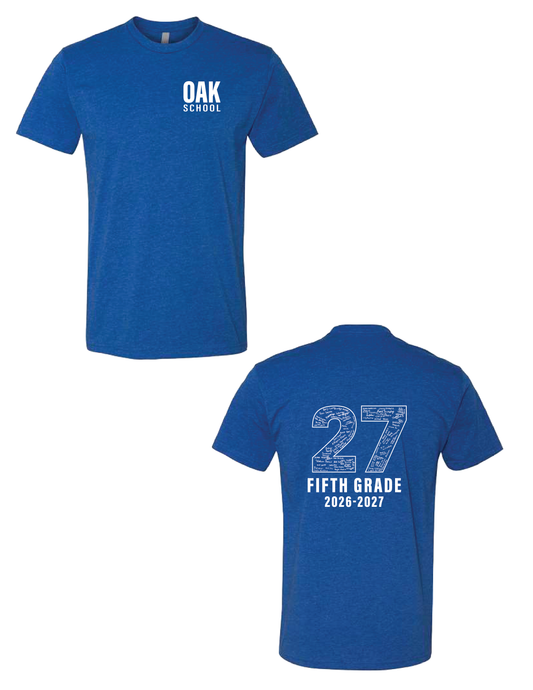 OAK SCHOOL 5TH GRADE Signature Tee