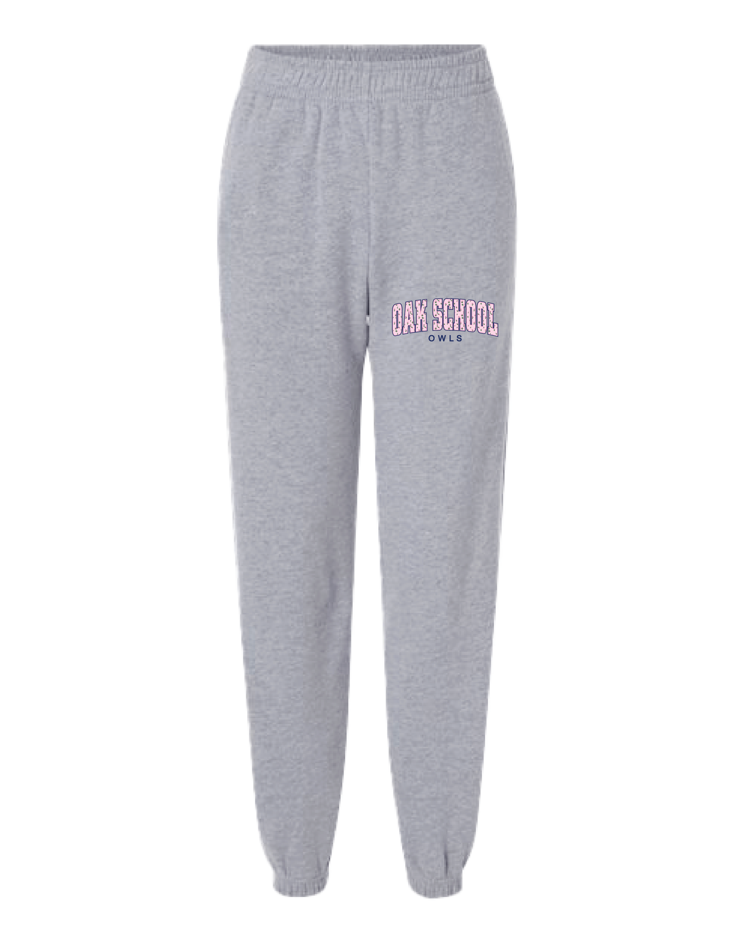 OAK SCHOOL Floral Campus Sweatpants
