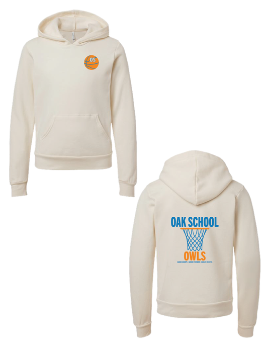 OAK SCHOOL Hoops Hooded Pullover