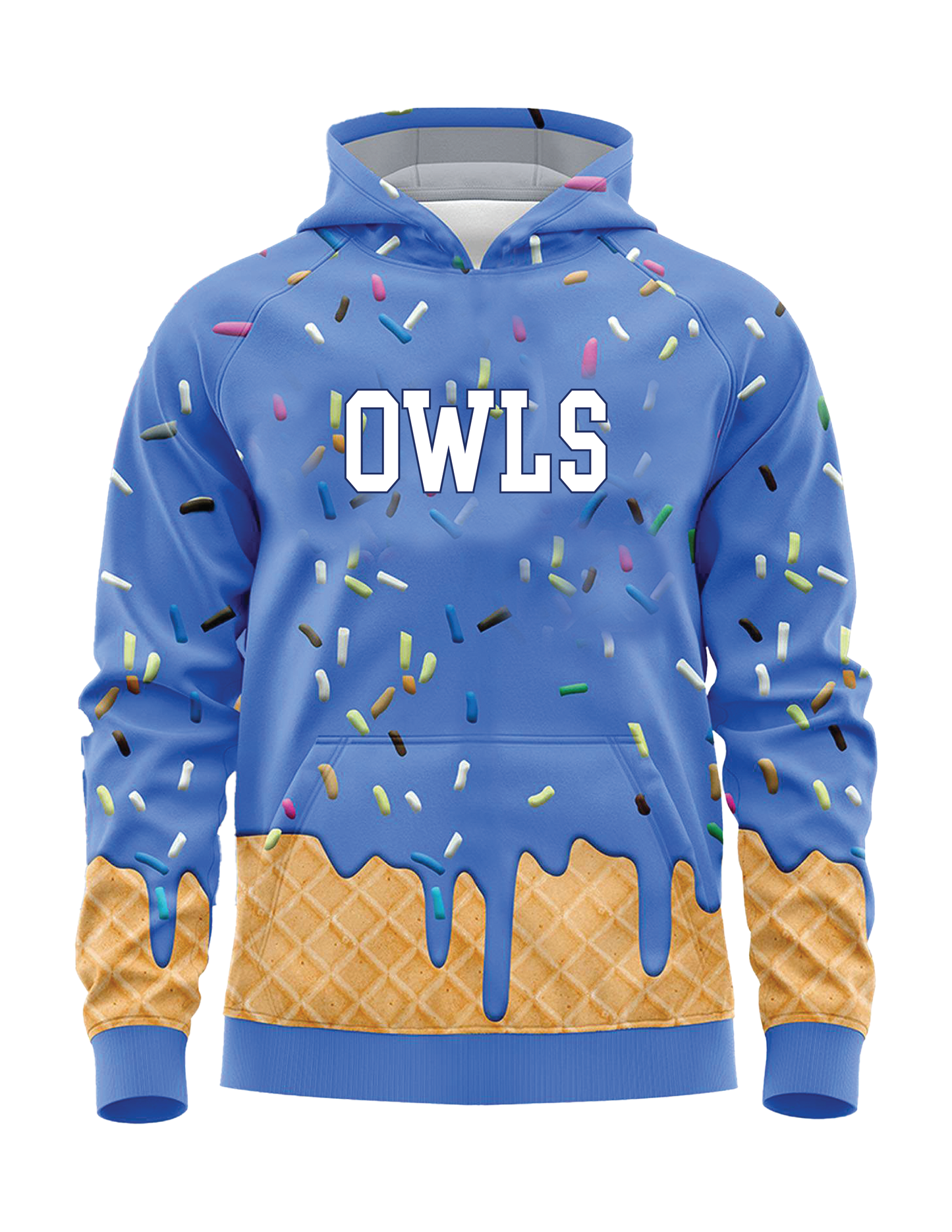 OAK SCHOOL Ice Cream Hooded Pullover
