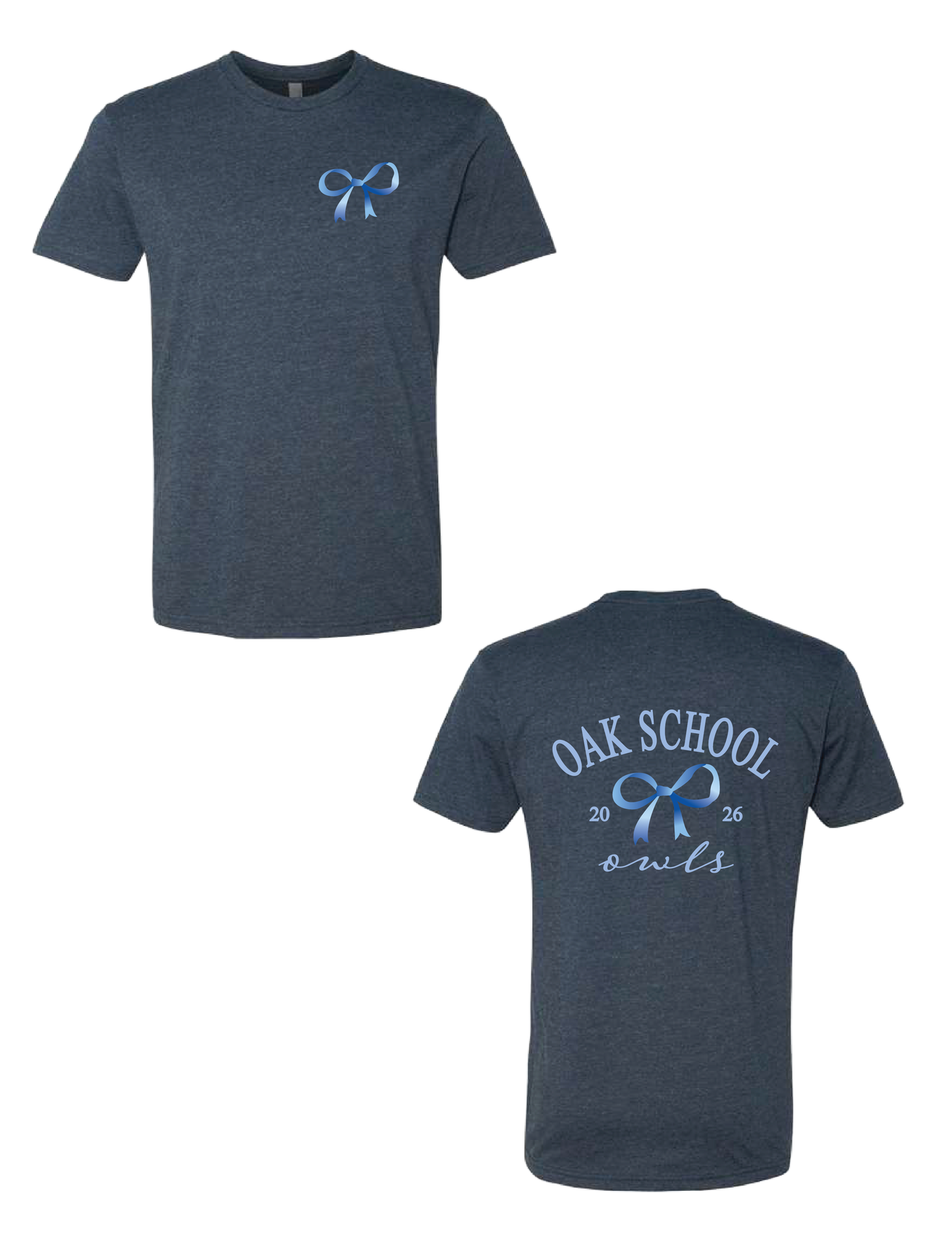OAK SCHOOL Vintage Bow Tee