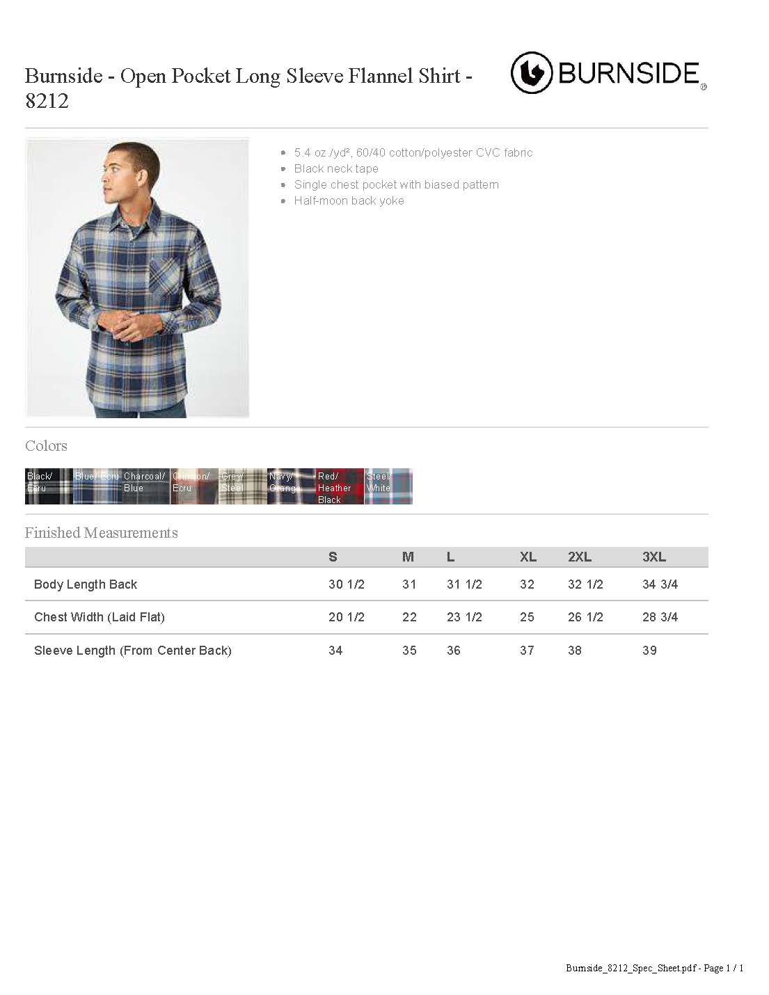 DHS THEATRE Flannel Shirt