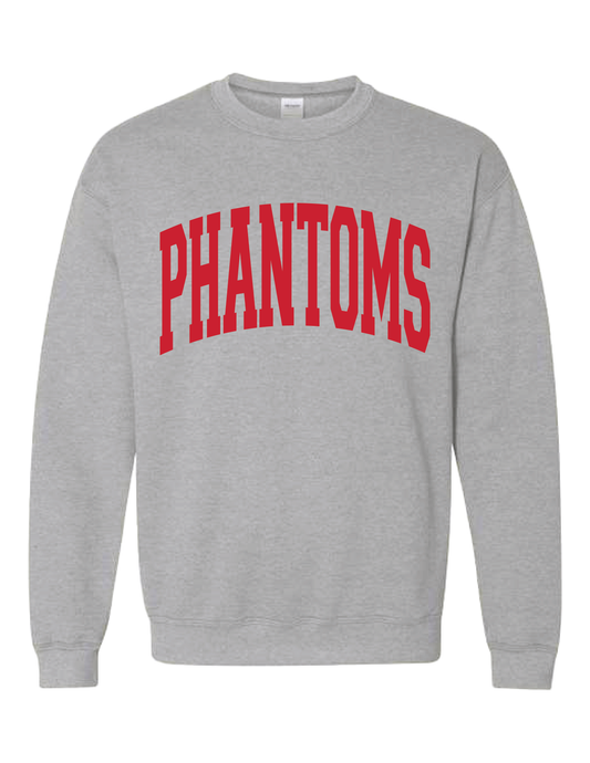 PHANTOMS Collegiate Crew Neck