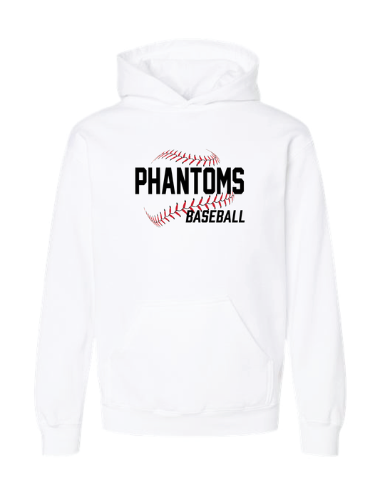 PHANTOMS Stitches Hooded Pullover