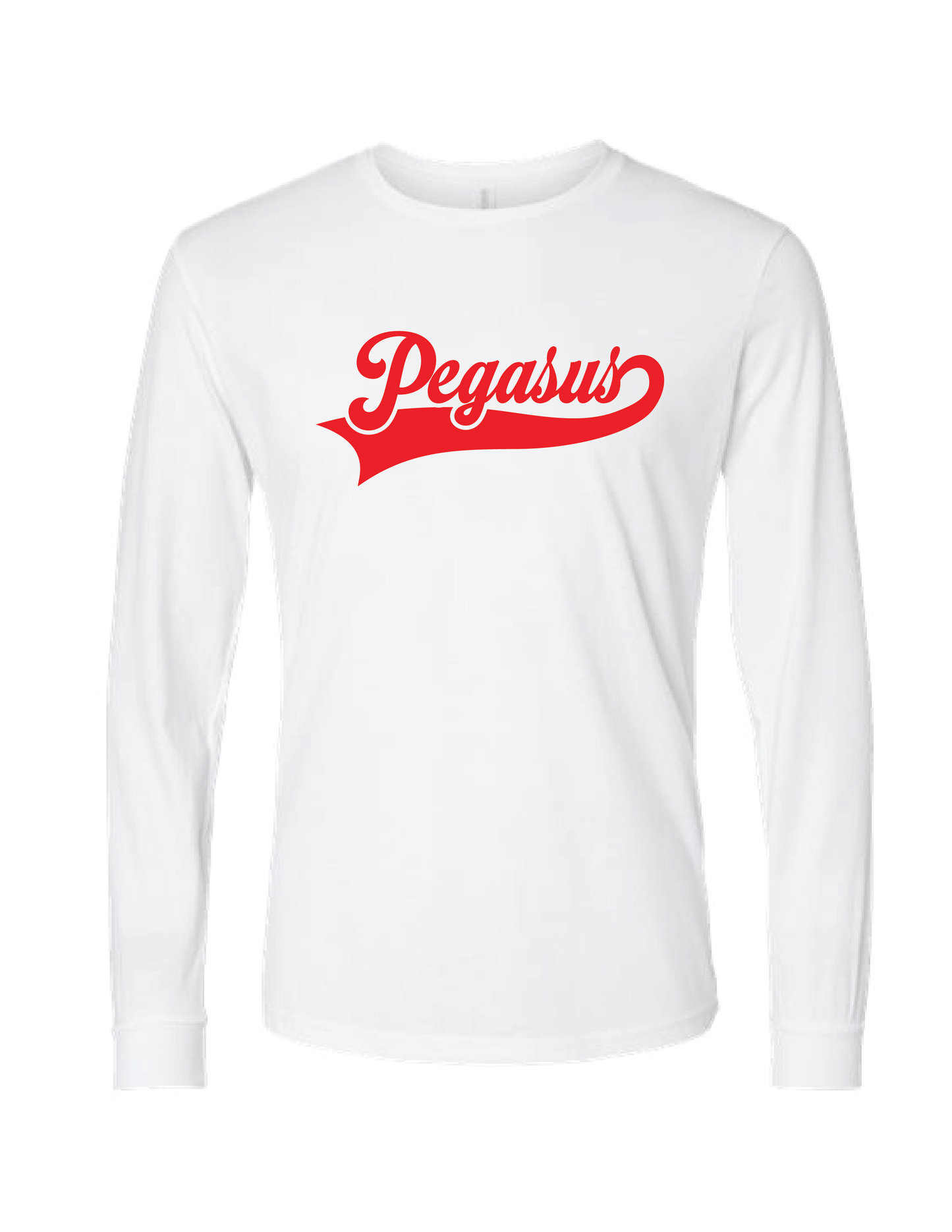 PEGASUS Classic Script Long Sleeve Tee