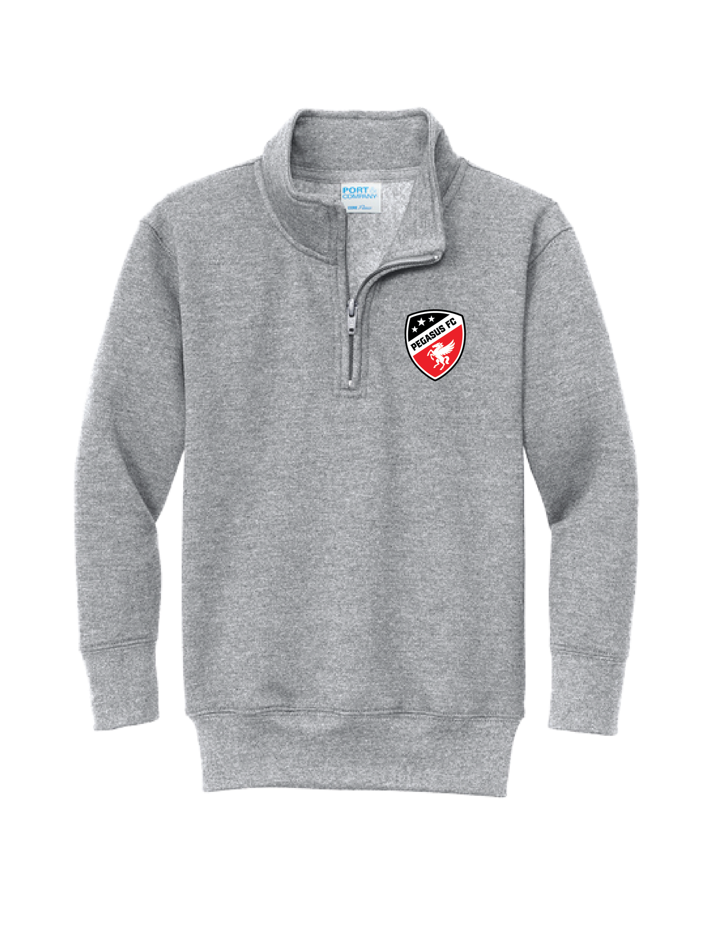PEGASUS Embroidered Logo Quarter Zip