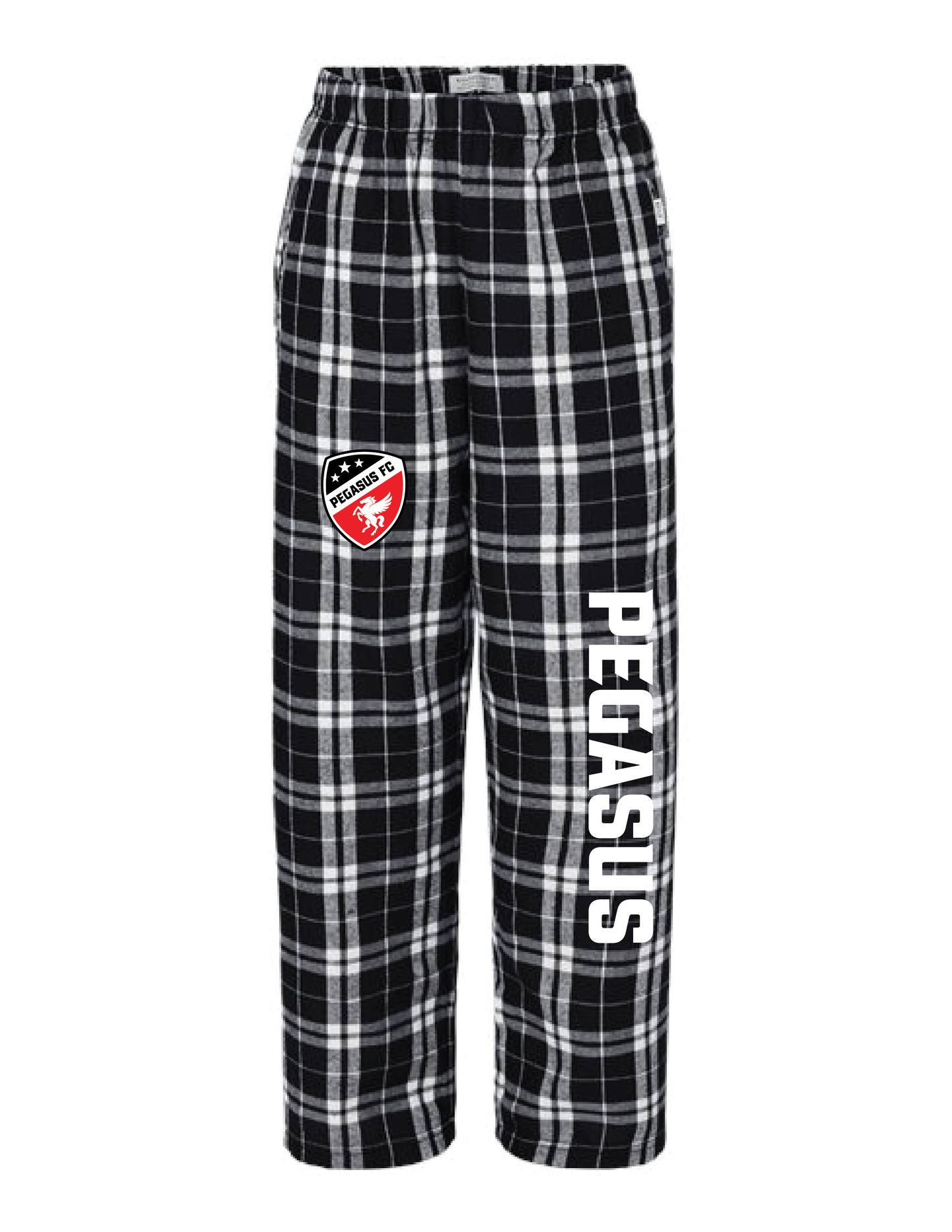 PEGASUS Logo Flannel Pants