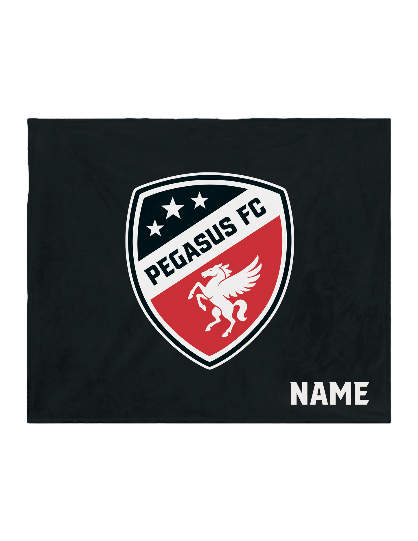 PEGASUS Personalized Logo Fleece Blanket