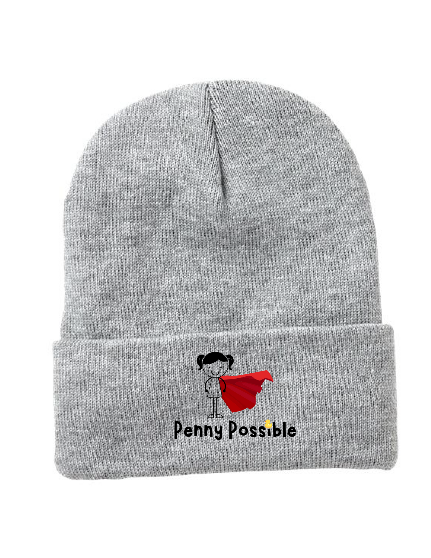 PENNY POSSIBLE Logo Fleece Lined Winter Hat