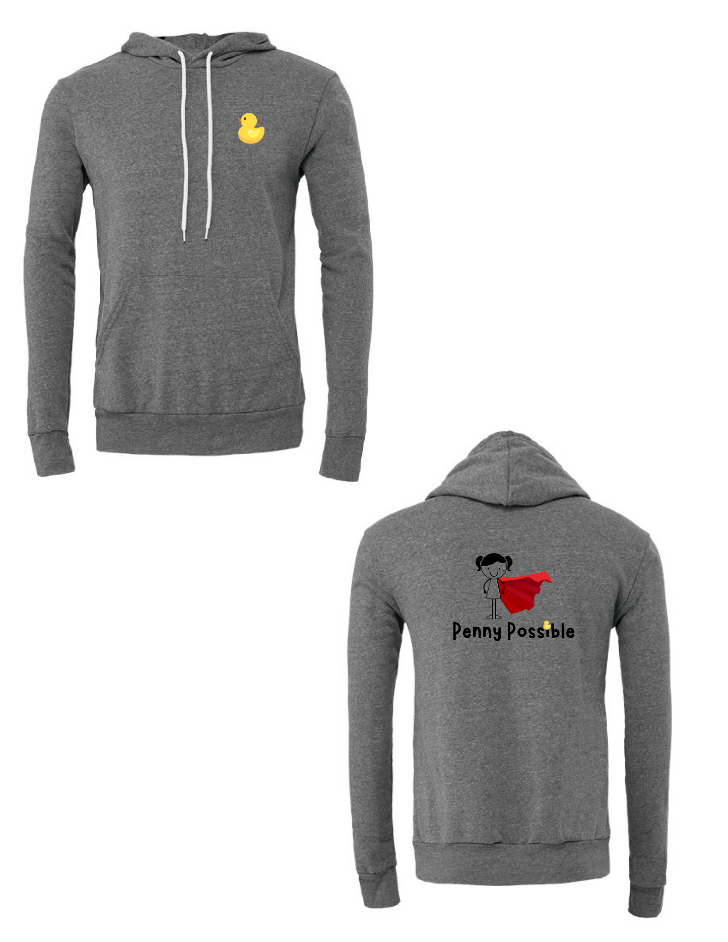 PENNY POSSIBLE Duck Hooded Pullover