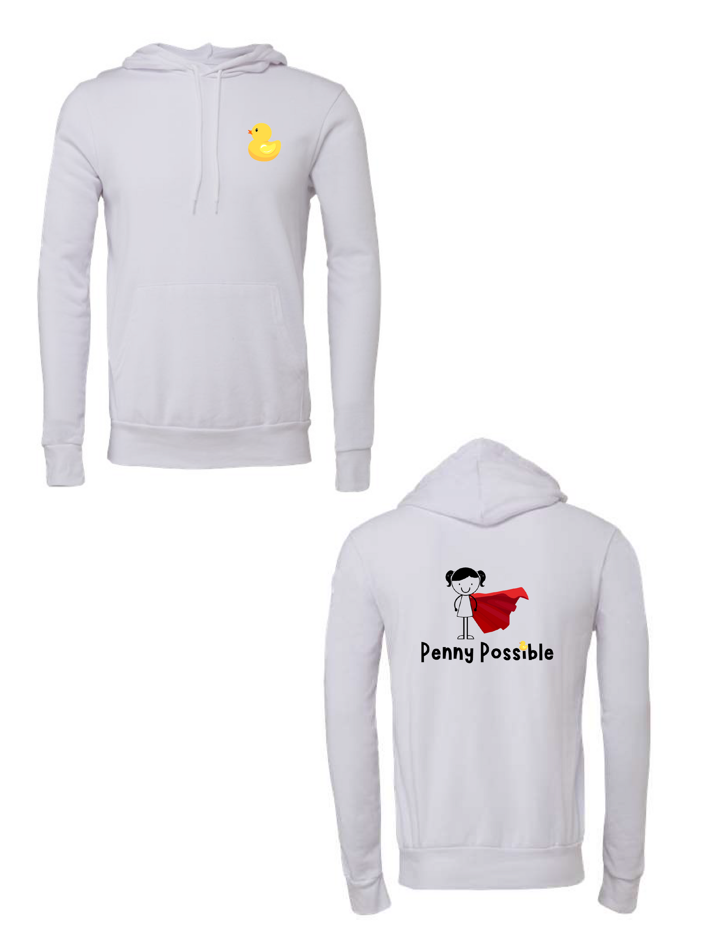 PENNY POSSIBLE Duck Hooded Pullover