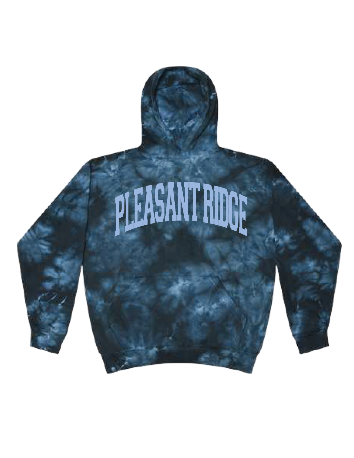 PLEASANT RIDGE Collegiate Tie Dye Hooded Pullover