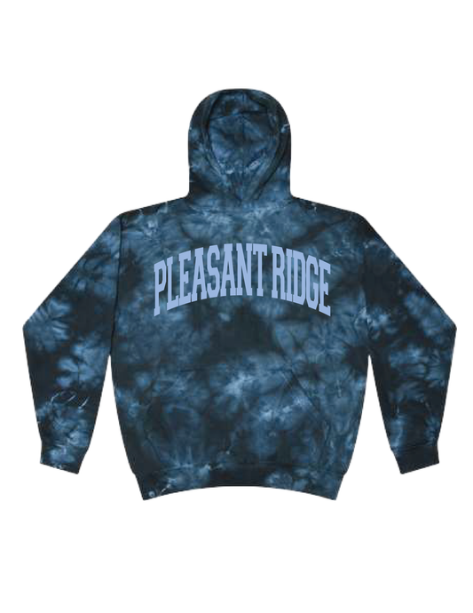 PLEASANT RIDGE Collegiate Tie Dye Hooded Pullover