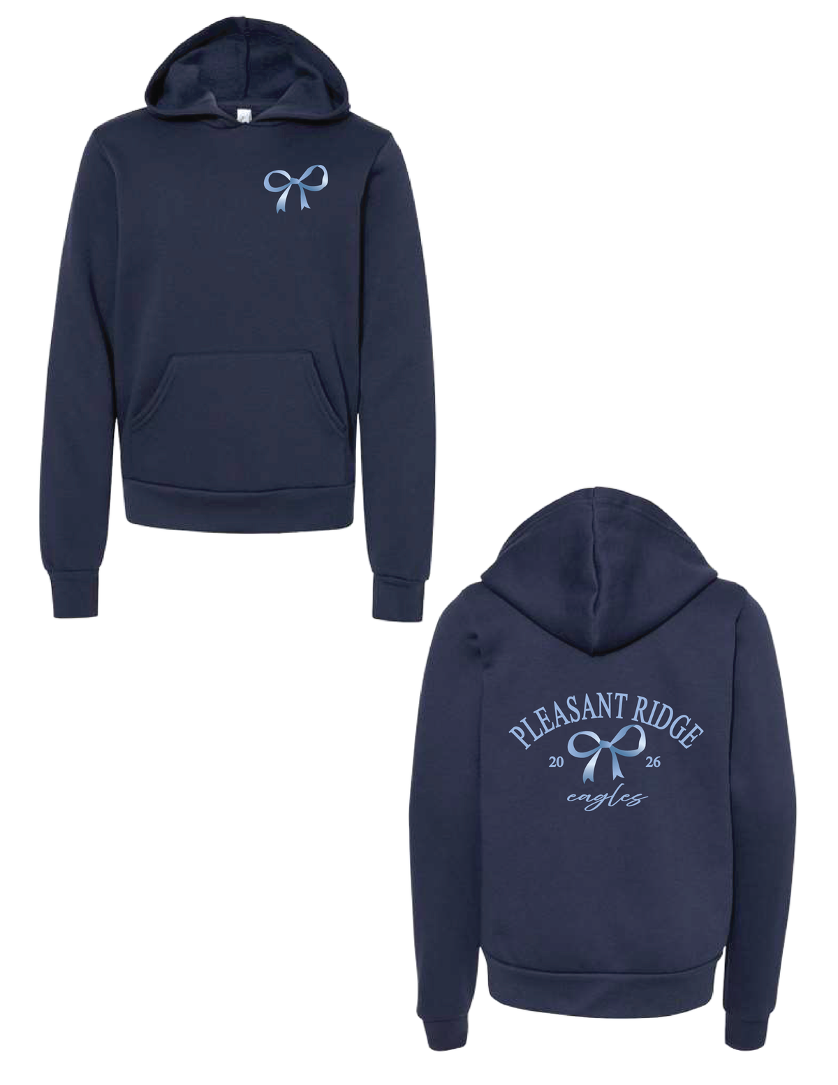 PLEASANT RIDGE Vintage Bow Hooded Pullover