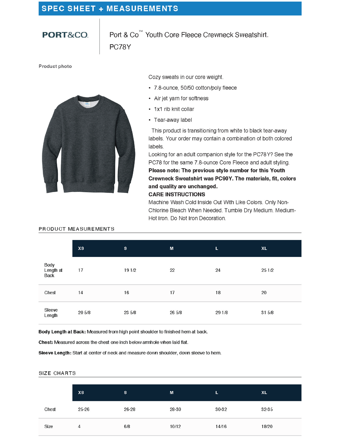 LONGFELLOW Script Edition Crew Neck