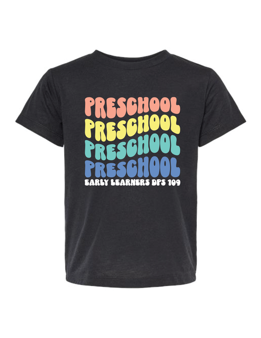 EARLY LEARNERS Rainbow Wave Tee