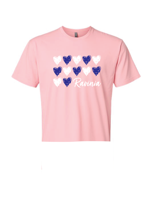 RAVINIA Hearts Tee