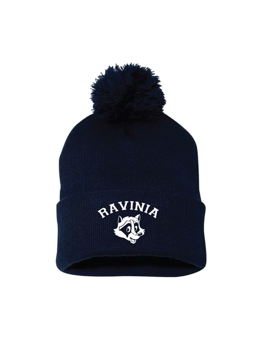 RAVINIA Old School Pom Beanie