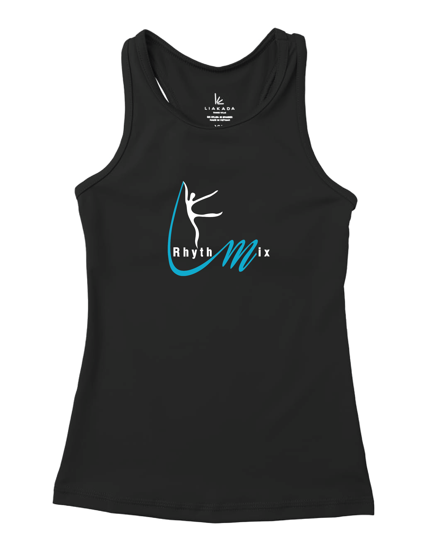 RHYTHMIX Black Racerback Tank