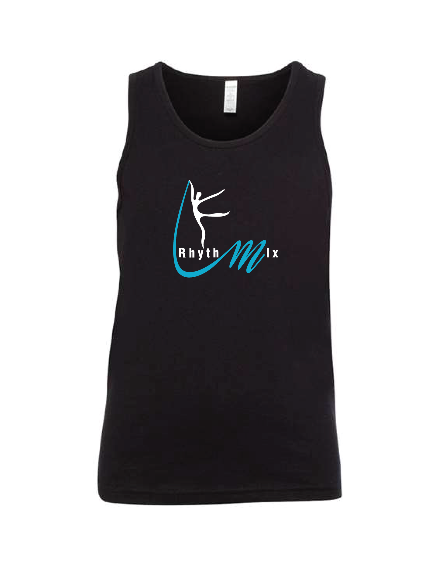 RHYTHMIX Black Cotton Tank