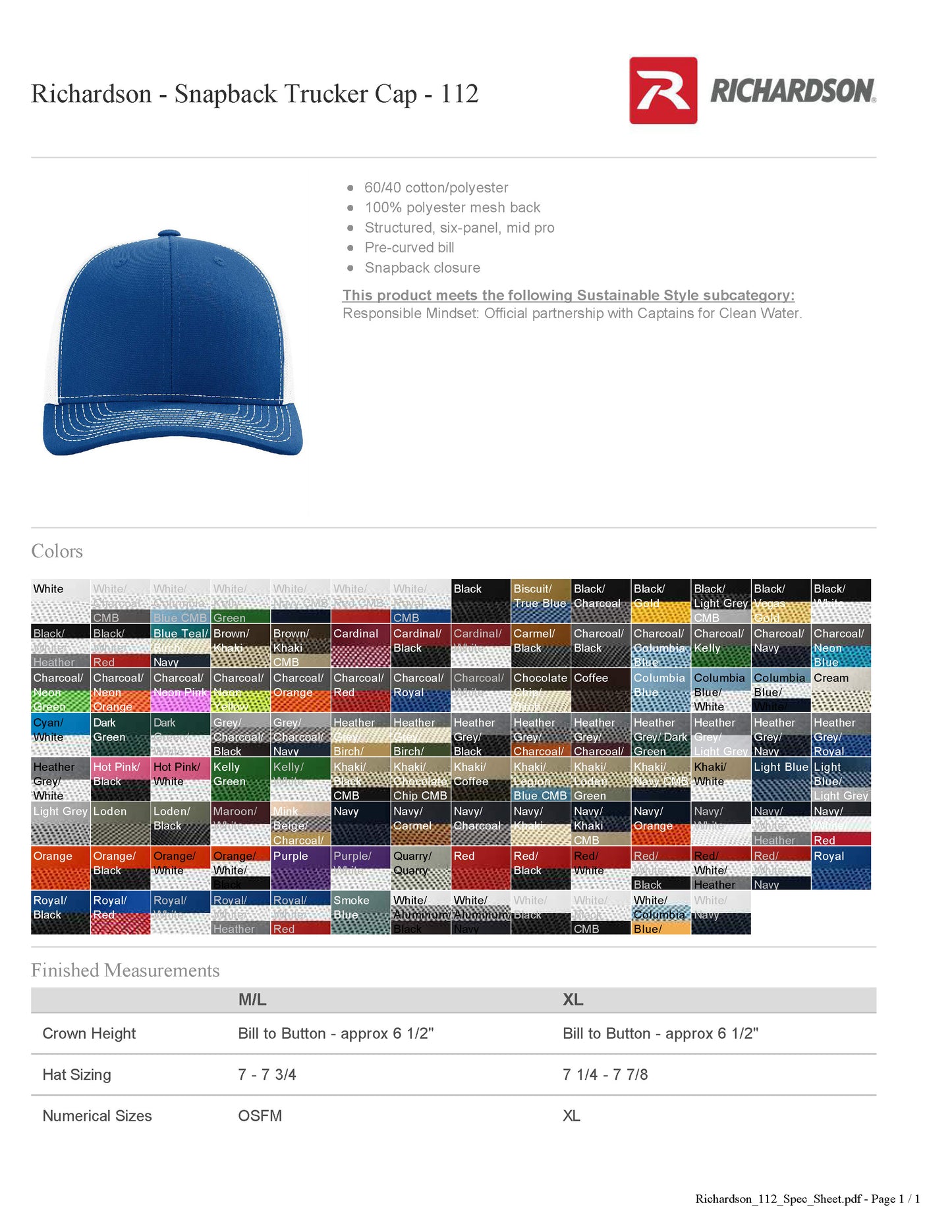 HOLLEB ACRES Embroidered Snapback Trucker Hat