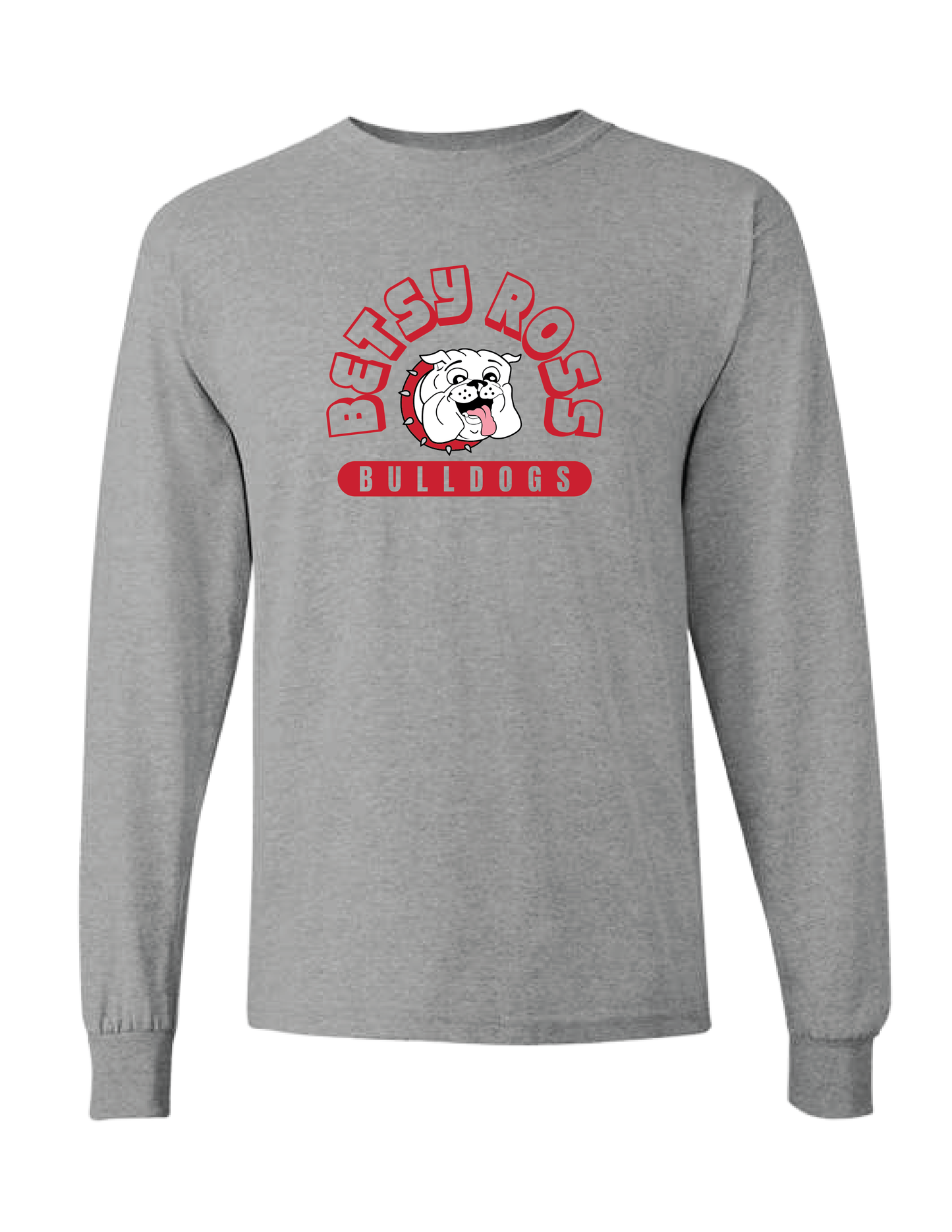 BETSY ROSS Mascot Shadow Long Sleeve Tee