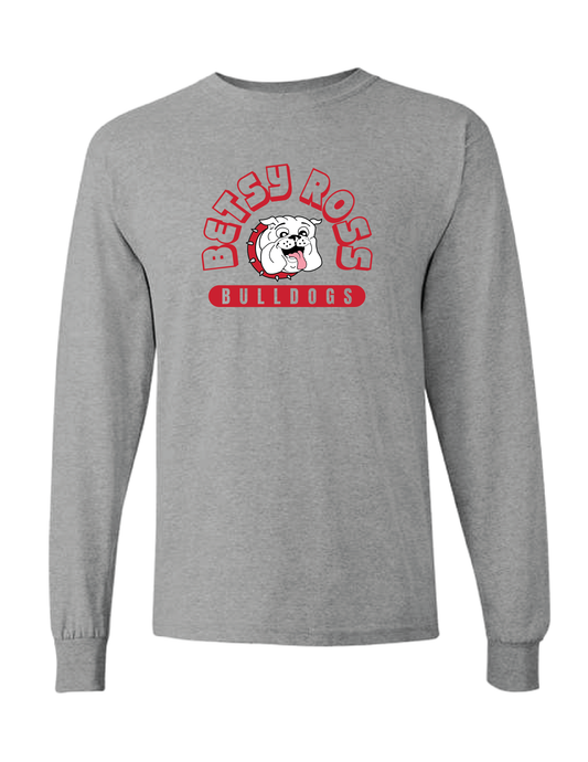 BETSY ROSS Mascot Shadow Long Sleeve Tee