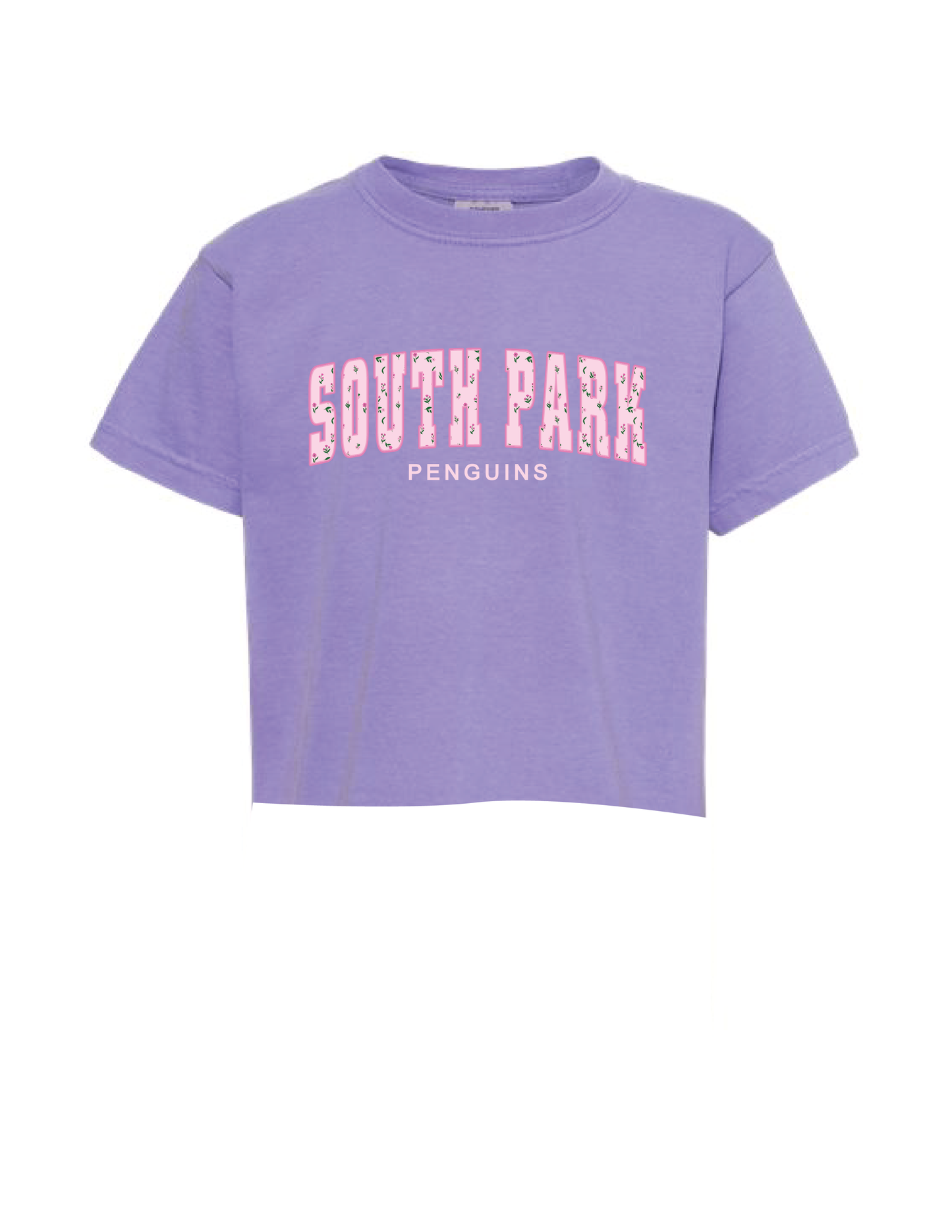 SOUTH PARK Floral Campus Boxy Tee