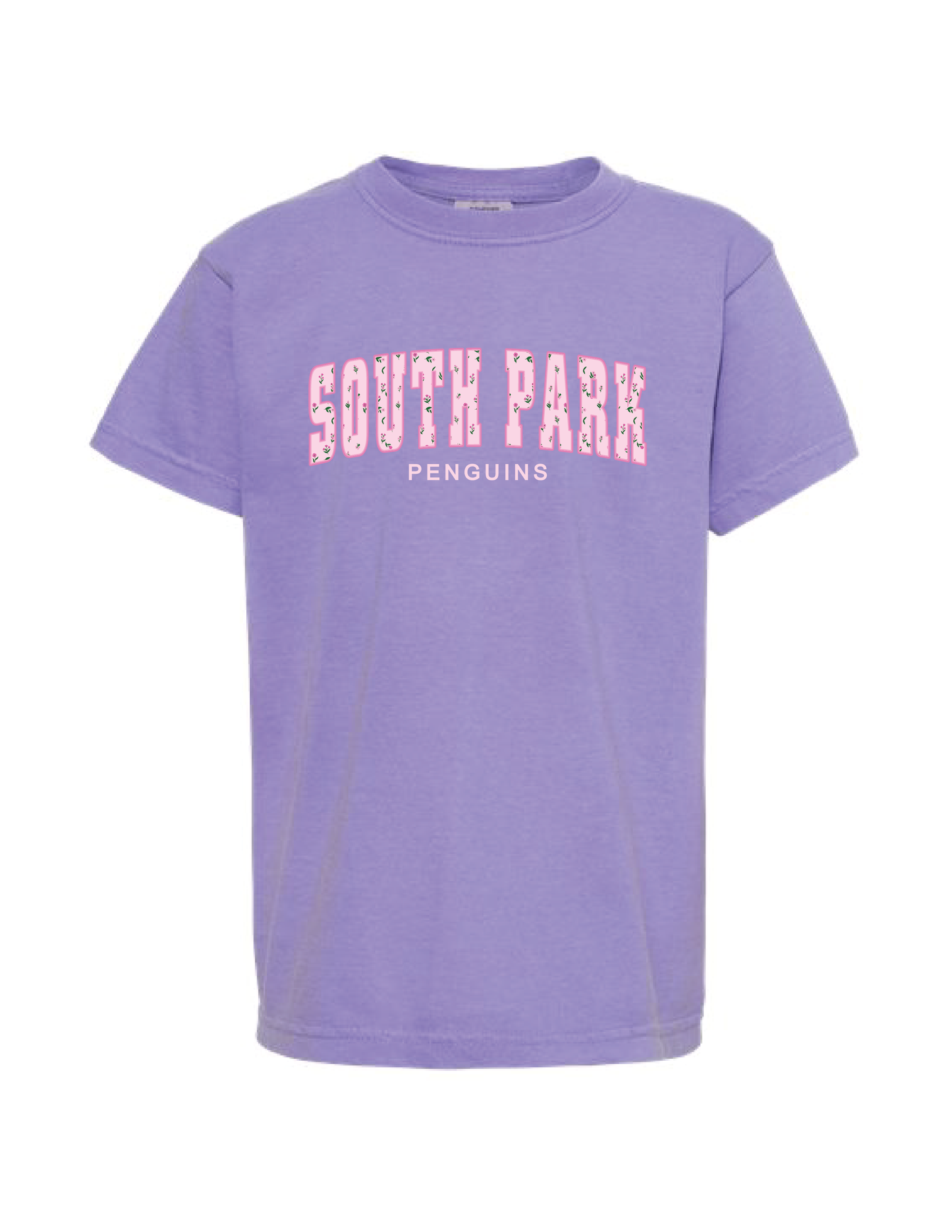 SOUTH PARK Floral Campus Boxy Tee